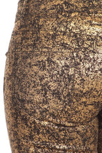 Load image into Gallery viewer, Low Rise Metallic Print Skinny Jeans Pants