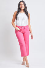 Load image into Gallery viewer, YMI Jeanswear Full Size Mid-Rise Hyperstretch Cropped Straight Pants