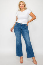 Load image into Gallery viewer, bytos Full Size Cat's Whiskers Mid Rise Ankle Jeans