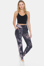 Load image into Gallery viewer, Leggings Depot Tie-Dye High Waist Cropped Leggings