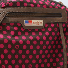 Load image into Gallery viewer, Nicole Lee USA Metallic Stitching Embroidery Inlaid Rhinestone Crossbody Bag