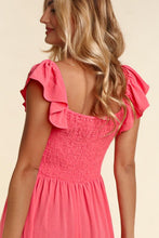 Load image into Gallery viewer, EMBROIDERY DOT WOVEN MAXI WITH SIDE POCKETS