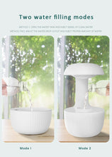 Load image into Gallery viewer, 600ml Water Drop Humidifier Essential Oil Aromatherapy Diffuser Home Office Desktop Mute Ultrasonic Sprayer Ti Amo I love you