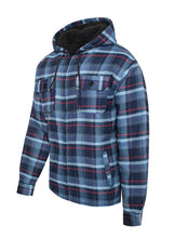 Load image into Gallery viewer, Men's Flannel Sherpa Lining Jacket