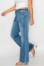Load image into Gallery viewer, bytos Full Size Cat's Whiskers Mid Rise Bootcut Jeans