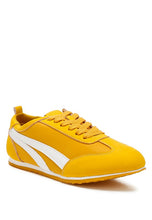 Load image into Gallery viewer, Montek Faux Leather Lace-Up Sneakers