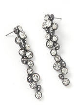 Load image into Gallery viewer, Diamond Rhinestone Drop Earrings