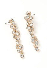 Load image into Gallery viewer, Diamond Rhinestone Drop Earrings