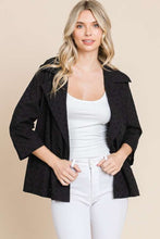 Load image into Gallery viewer, Culture Code Double Breasted Eyelet Jacket with Pockets
