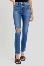 Load image into Gallery viewer, RISEN Full Size High Rise Ankle Skinny Knee Distressed Jeans
