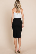Load image into Gallery viewer, BOMBOM Elastic Waist Pencil Skirt