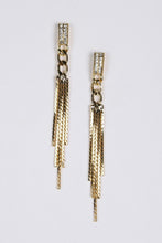 Load image into Gallery viewer, Edgy Dangle Tassel Earrings