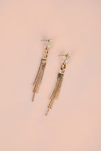 Load image into Gallery viewer, Edgy Dangle Tassel Earrings