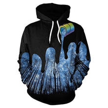 Load image into Gallery viewer, Womens Octopus / Space Hoodies Sweatshirts Galaxy 3D Printed Hooded Hoodie