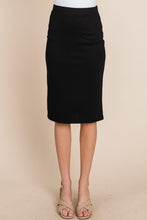 Load image into Gallery viewer, BOMBOM Elastic Waist Pencil Skirt