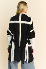 Load image into Gallery viewer, Davi & Dani Fuzzy Trim Open Front Loose Fit Cardigan