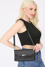 Load image into Gallery viewer, Leather Flap Envelope Bag