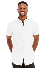 Load image into Gallery viewer, Weiv Men's Casual Short Sleeve Solid Shirts
