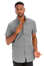 Load image into Gallery viewer, Weiv Men's Casual Short Sleeve Solid Shirts