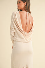 Load image into Gallery viewer, Mable Backless Asymmetric Ruffle Hem Dress