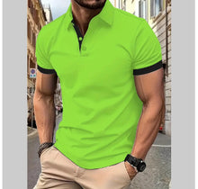 Load image into Gallery viewer, Men's Short Sleeve Business Shirt Summer Casual Polo Shirts