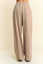 Load image into Gallery viewer, Davi & Dani Rhinestone Drawstring Wide Leg Pants