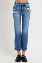 Load image into Gallery viewer, RISEN Full Size Tummy Control High Rise Crop Bootcut Jeans