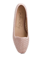 Load image into Gallery viewer, Gordon Perforated Ballerinas