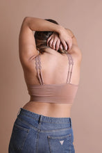 Load image into Gallery viewer, Boho Eye Lace Applique Bralette Plus Size