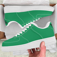 Load image into Gallery viewer, Ti Amo I love you - Exclusive Brand - Shamrock Green - Skeleton Hands with Heart - Low Top Unisex Sneakers