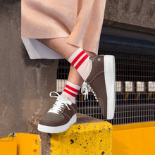 Load image into Gallery viewer, Ti Amo I love you - Exclusive Brand  - American Mahogany & Pine Cone - Low Top Unisex Sneaker