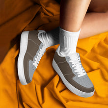 Load image into Gallery viewer, Ti Amo I love you - Exclusive Brand - Abbot & Oslo Gray  - Angry Fish - Low Top Unisex Sneaker