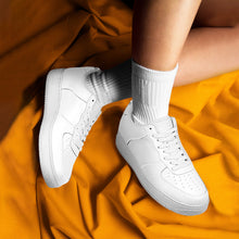 Load image into Gallery viewer, Ti Amo I love you - Exclusive Brand - White - Skeleton Hands with Heart - Low Top Unisex Sneakers