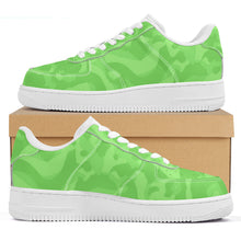 Load image into Gallery viewer, Ti Amo I love you - Exclusive Brand - Pastel Green Camouflage - Low Top Unisex Sneaker