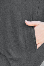 Load image into Gallery viewer, Basic Bae Full Size Round Neck Short Sleeve Dress with Pockets Ti Amo I love you