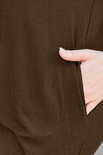 Load image into Gallery viewer, Basic Bae Full Size Round Neck Short Sleeve Dress with Pockets Ti Amo I love you