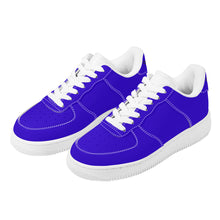 Load image into Gallery viewer, Ti Amo I love you - Exclusive Brand - Violet Blue - Skeleton Hands with Heart - Low Top Unisex Sneakers
