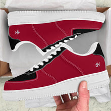 Load image into Gallery viewer, Ti Amo I love you  - Exclusive Brand  - Christmas Candy & Black - Angry Fish - Low Top Unisex Sneakers