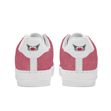 Load image into Gallery viewer, Ti Amo I love you - Exclusive Brand - Cherry Color - Skeleton Hands with Heart - Low Top Unisex Sneakers