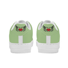 Load image into Gallery viewer, Ti Amo I love you - Exclusive Brand - Pine Glade - Skeleton Hands with Heart - Low Top Unisex Sneakers