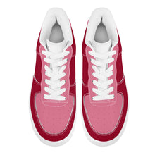 Load image into Gallery viewer, Ti Amo I love you - Exclusive Brand - Christmas Candy &  Deep Blush - Low Top Unisex Sneakers