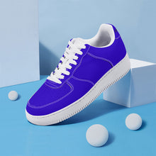 Load image into Gallery viewer, Ti Amo I love you - Exclusive Brand - Violet Blue - Skeleton Hands with Heart - Low Top Unisex Sneakers
