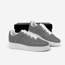 Load image into Gallery viewer, Ti Amo I love you - Exclusive Brand  - Dove Gray - White Heart - Low Top Unisex Sneakers