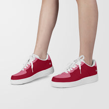 Load image into Gallery viewer, Ti Amo I love you - Exclusive Brand - Christmas Candy &  Deep Blush - Low Top Unisex Sneakers
