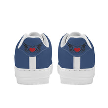 Load image into Gallery viewer, Ti Amo I love you - Exclusive Brand - Dusk Blue - Skeleton Hands with Heart - Low Top Unisex Sneakers
