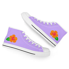 Load image into Gallery viewer, Ti Amo I love you - Exclusive Brand - High-Top Canvas Shoes - White Soles