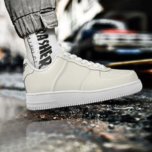 Load image into Gallery viewer, Ti Amo I love you - Exclusive Brand - Buttery White - Skeleton Hands with Heart - Low Top Unisex Sneakers