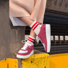 Load image into Gallery viewer, Ti Amo I love you - Exclusive Brand - Viva Magenta - Low Top Unisex Sneakers
