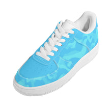 Load image into Gallery viewer, Ti Amo I love you - Exclusive Brand - Aquamarine Blue, Downy, Spray & Malibu Camouflage - Low Top Unisex Sneakers