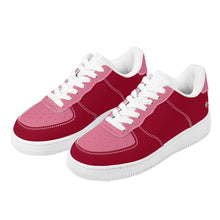 Load image into Gallery viewer, Ti Amo I love you - Exclusive Brand - Christmas Candy &  Deep Blush - Low Top Unisex Sneakers